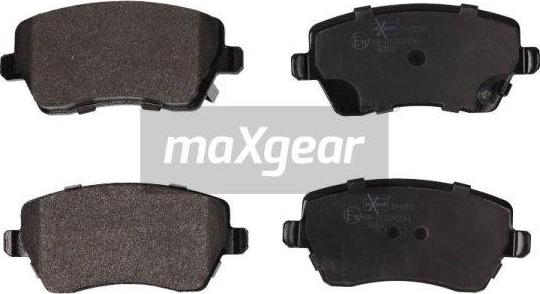 Maxgear 19-0892 - Тормозные колодки, дисковые, комплект onlydrive.pro