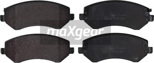 Maxgear 19-0869 - Тормозные колодки, дисковые, комплект onlydrive.pro