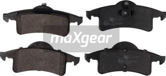 Maxgear 19-0887 - Тормозные колодки, дисковые, комплект onlydrive.pro