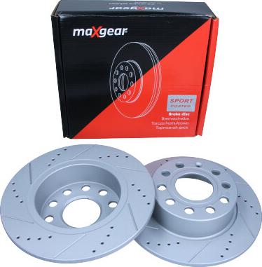 Maxgear 19-0839SPORT - Bremžu diski onlydrive.pro