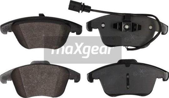 Maxgear 19-1996 - Тормозные колодки, дисковые, комплект onlydrive.pro