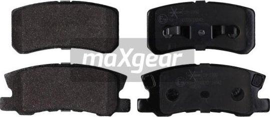 Maxgear 19-1990 - Brake Pad Set, disc brake onlydrive.pro
