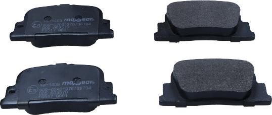 Maxgear 19-1409 - Brake Pad Set, disc brake onlydrive.pro