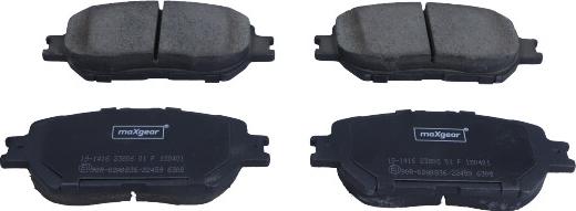 Maxgear 19-1416 - Brake Pad Set, disc brake onlydrive.pro