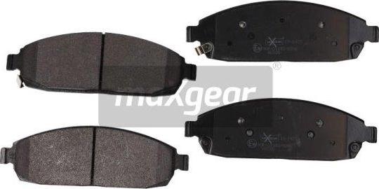 Maxgear 19-1437 - Brake Pad Set, disc brake onlydrive.pro