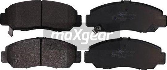 Maxgear 19-1422 - Brake Pad Set, disc brake onlydrive.pro