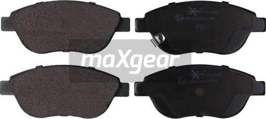 Maxgear 19-1540 - Bremžu uzliku kompl., Disku bremzes onlydrive.pro