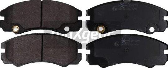 Maxgear 19-1501 - Brake Pad Set, disc brake onlydrive.pro
