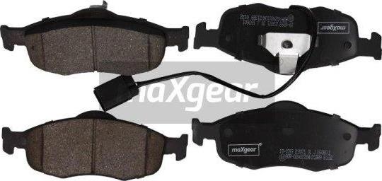 Maxgear 19-1093 - Brake Pad Set, disc brake onlydrive.pro