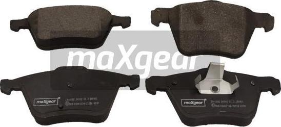 Maxgear 19-1092 - Brake Pad Set, disc brake onlydrive.pro