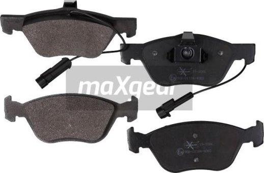 Maxgear 19-1086 - Brake Pad Set, disc brake onlydrive.pro