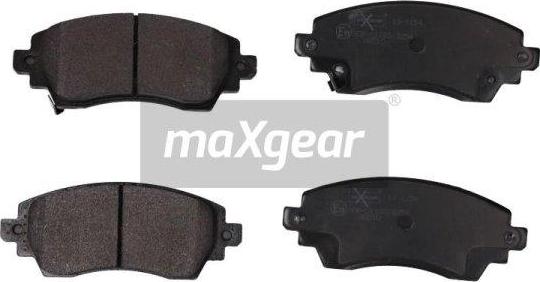 Maxgear 19-1154 - Brake Pad Set, disc brake onlydrive.pro