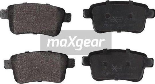 Maxgear 19-1108 - Stabdžių trinkelių rinkinys, diskinis stabdys onlydrive.pro