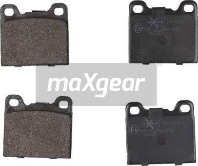 Maxgear 19-1119 - Тормозные колодки, дисковые, комплект onlydrive.pro