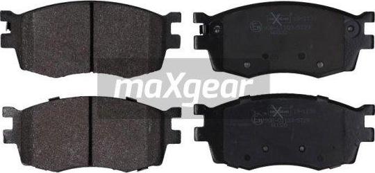 Maxgear 19-1139 - Тормозные колодки, дисковые, комплект onlydrive.pro