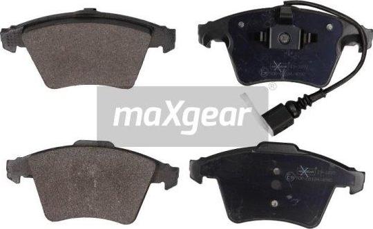 Maxgear 19-1897 - Тормозные колодки, дисковые, комплект onlydrive.pro