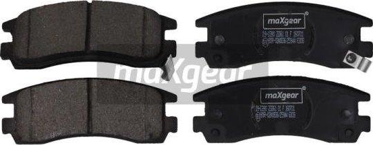 Maxgear 19-1390 - Brake Pad Set, disc brake onlydrive.pro