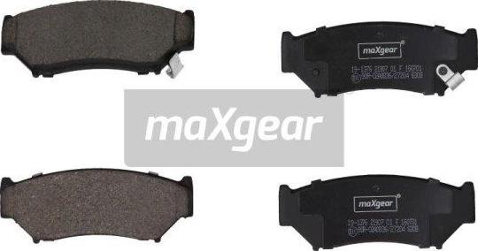 Maxgear 19-1376 - Brake Pad Set, disc brake onlydrive.pro