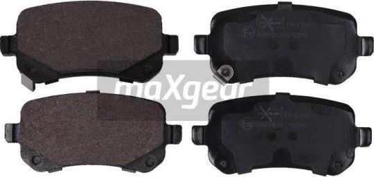 Maxgear 19-1792 - Brake Pad Set, disc brake onlydrive.pro