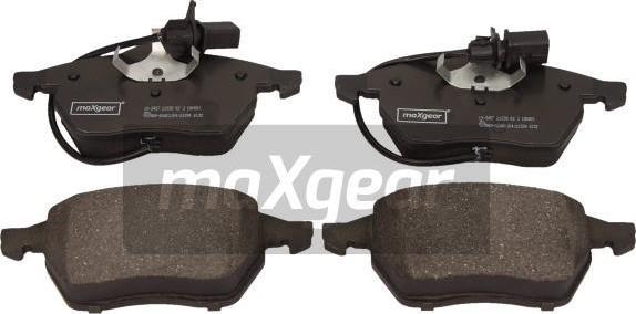 Maxgear 19-3457 - Stabdžių trinkelių rinkinys, diskinis stabdys onlydrive.pro