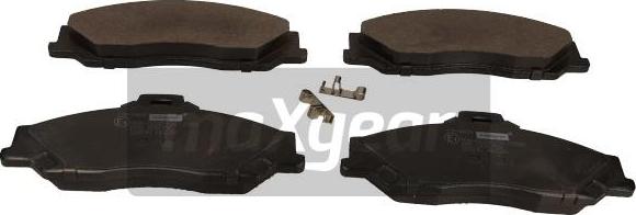 Maxgear 19-3409 - Brake Pad Set, disc brake onlydrive.pro