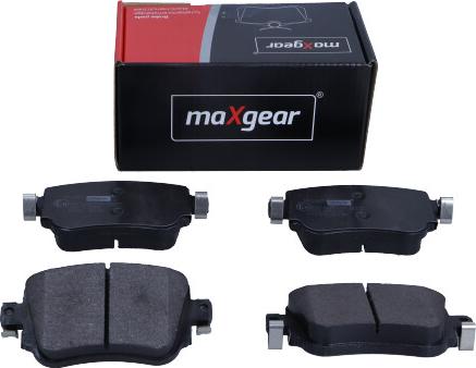 Maxgear 19-3407 - Тормозные колодки, дисковые, комплект onlydrive.pro