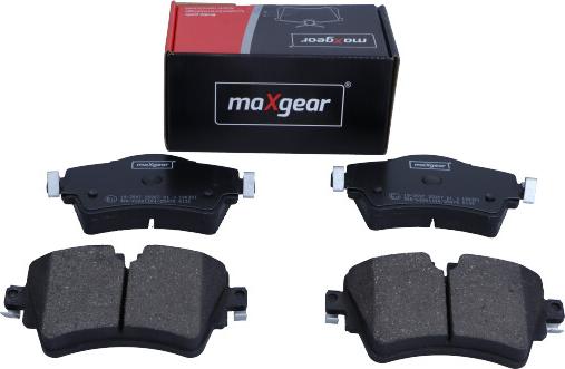 Maxgear 19-3597 - Stabdžių trinkelių rinkinys, diskinis stabdys onlydrive.pro