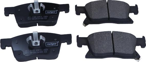 Maxgear 19-3651 - Brake Pad Set, disc brake onlydrive.pro