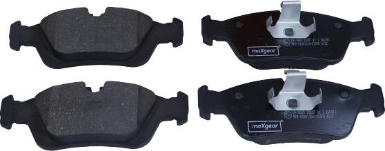 Maxgear 19-3665 - Тормозные колодки, дисковые, комплект onlydrive.pro