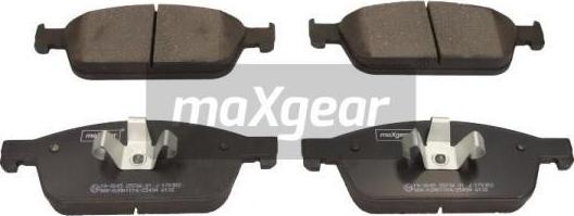 Maxgear 19-3045 - Stabdžių trinkelių rinkinys, diskinis stabdys onlydrive.pro