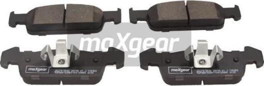 Maxgear 19-3046 - Stabdžių trinkelių rinkinys, diskinis stabdys onlydrive.pro