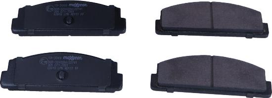 Maxgear 19-3069 - Brake Pad Set, disc brake onlydrive.pro