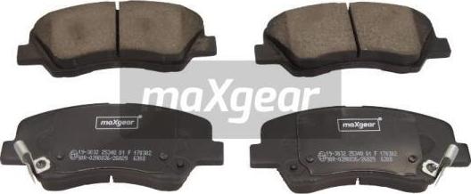 Maxgear 19-3032 - Тормозные колодки, дисковые, комплект onlydrive.pro