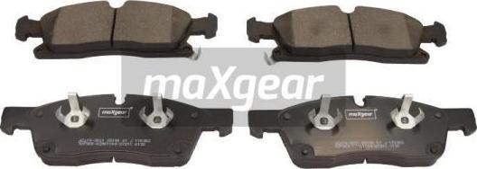 Maxgear 19-3021 - Тормозные колодки, дисковые, комплект onlydrive.pro