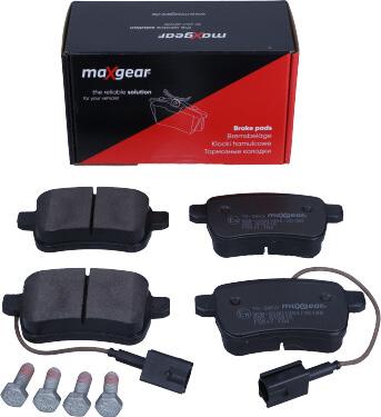 Maxgear 19-3853 - Stabdžių trinkelių rinkinys, diskinis stabdys onlydrive.pro