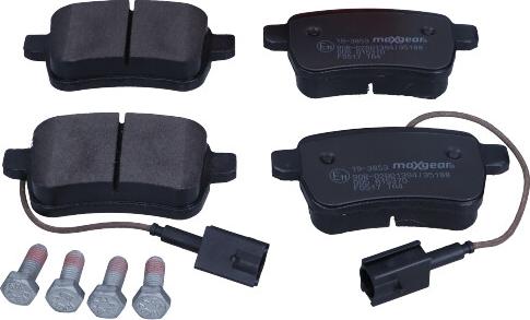 Maxgear 19-3853 - Brake Pad Set, disc brake onlydrive.pro