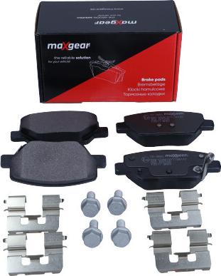 Maxgear 19-3865 - Тормозные колодки, дисковые, комплект onlydrive.pro