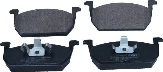 Maxgear 19-3882 - Stabdžių trinkelių rinkinys, diskinis stabdys onlydrive.pro