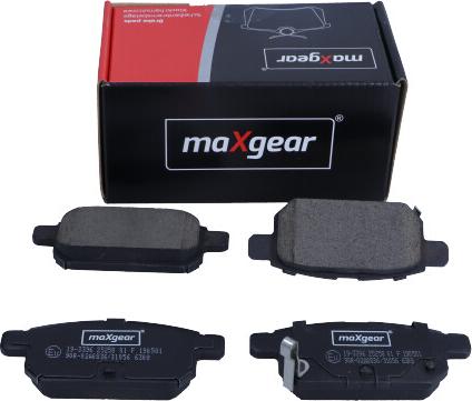 Maxgear 19-3396 - Brake Pad Set, disc brake onlydrive.pro