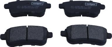 Maxgear 19-3365 - Тормозные колодки, дисковые, комплект onlydrive.pro