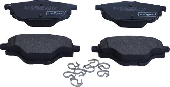 Maxgear 19-3366 - Brake Pad Set, disc brake onlydrive.pro