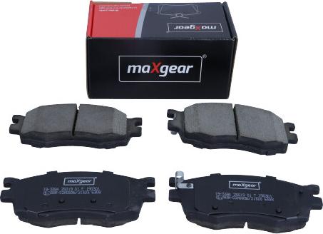 Maxgear 19-3384 - Piduriklotsi komplekt,ketaspidur onlydrive.pro