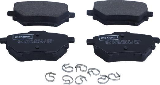 Maxgear 19-3385 - Brake Pad Set, disc brake onlydrive.pro