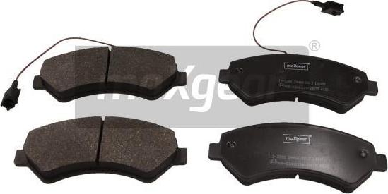 Maxgear 19-3386 - Brake Pad Set, disc brake onlydrive.pro