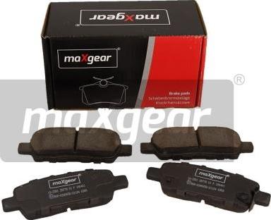 Maxgear 19-3381 - Brake Pad Set, disc brake onlydrive.pro