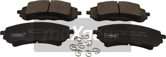 Maxgear 19-3383 - Brake Pad Set, disc brake onlydrive.pro
