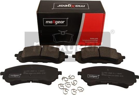 Maxgear 19-3383 - Brake Pad Set, disc brake onlydrive.pro