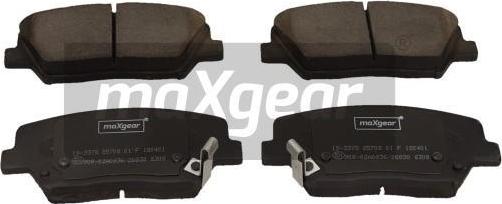 Maxgear 19-3378 - Brake Pad Set, disc brake onlydrive.pro