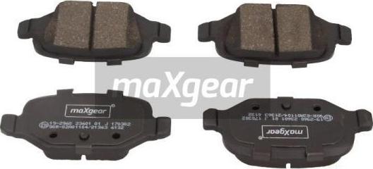 Maxgear 19-2960 - Тормозные колодки, дисковые, комплект onlydrive.pro