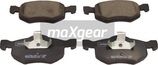 Maxgear 19-2963 - Piduriklotsi komplekt,ketaspidur onlydrive.pro